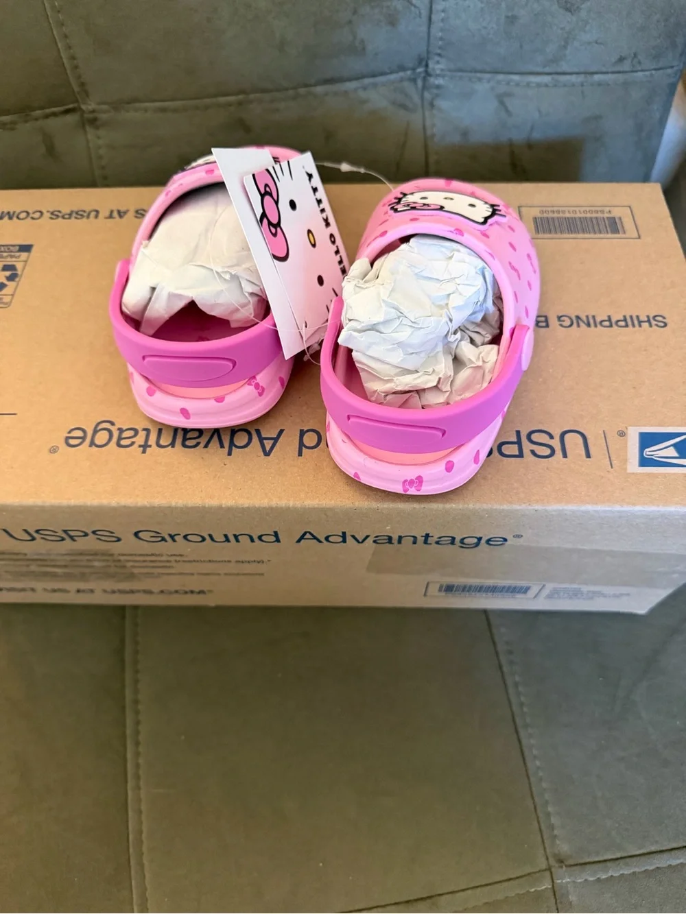 Hello Kitty Pink Kids Open-Toe Clog Sandals